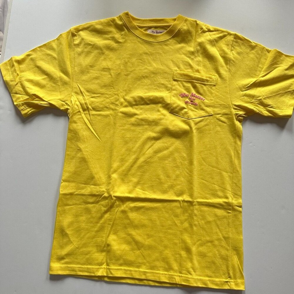Demetrius Harmon "You Matter Now & Forever" Sunflower Yellow T-Shirt - Medium - Picture 3 of 5